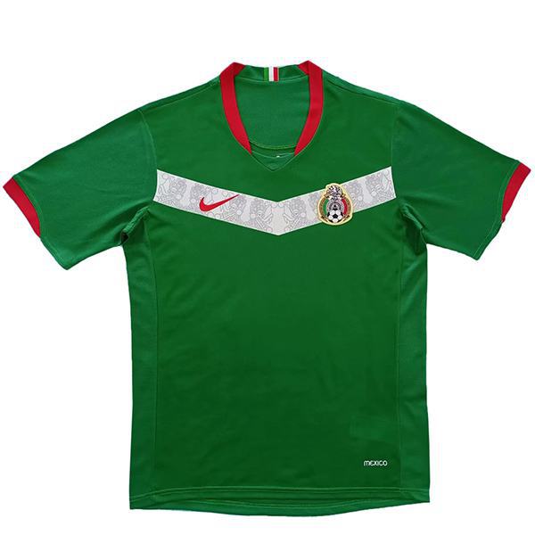 Mexico home retro soccer jersey match men's first sportswear football shirt 2006